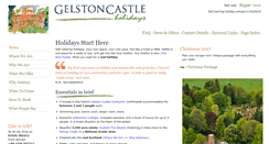 Desktop Screenshot of gelstoncastle.com